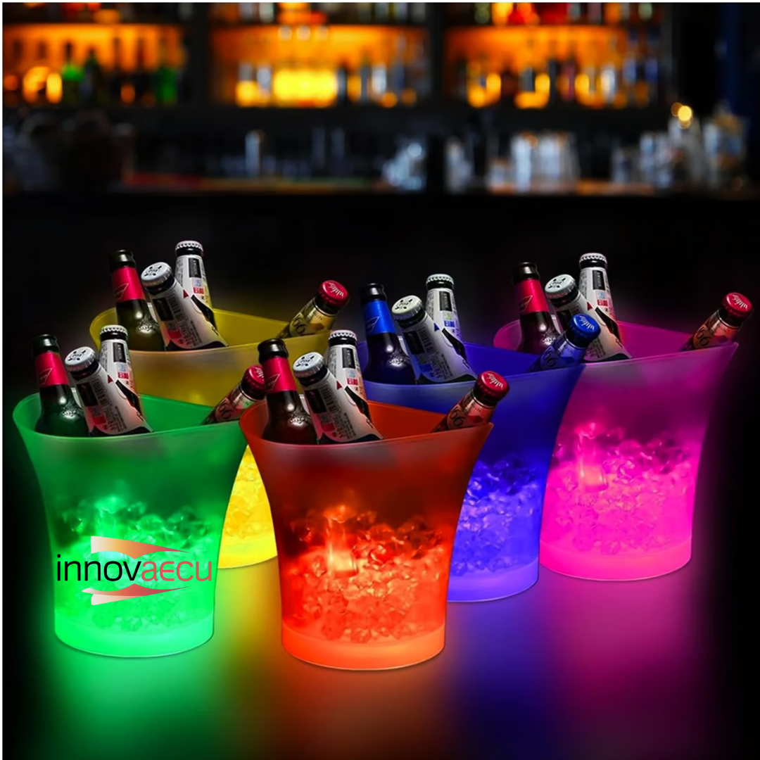 Hielera LED Parlante Bluetooth